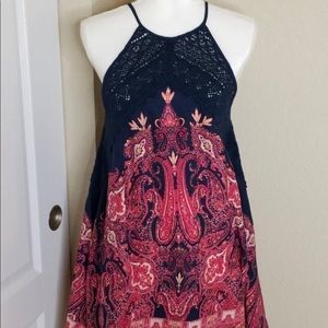 LAST CHANCE! Free people handkerchief halter dress